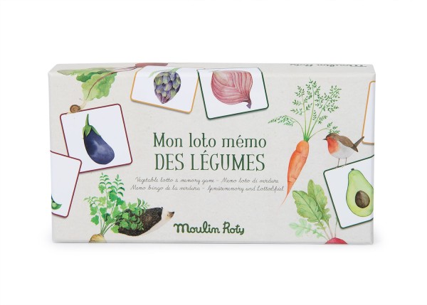 Le Jardin vegetable lotto & memory game