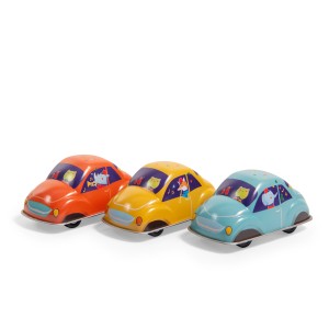 Les jouets metal 12 assorted friction cars (new)